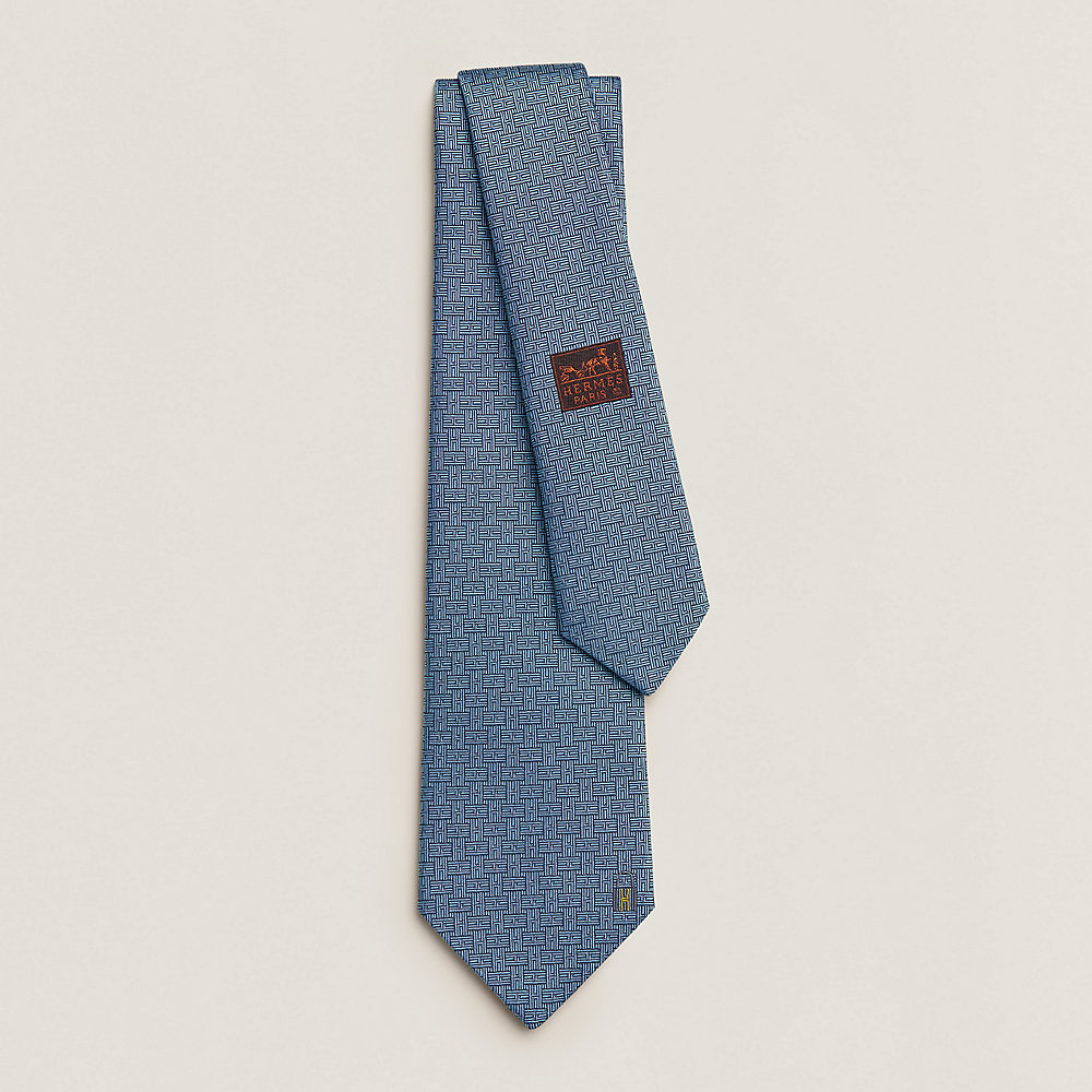 Tie 7 Unie Pinces H Tie Hermès Uk